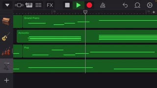 生まれてからはじめて作曲してみた。「Crossroads」GarageBand　I tried to compose for the first time in my life.