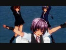 【COM3D2】表情硬いトリオでsecret deep blue