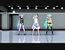 【MMD】Tdaシスターズ　エレクトロワールドのダンスでTell Your World【suwaviola式】