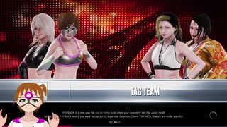 【STARDOM】小波、愛川Q VS 舞華、稲葉ともか【JTO】【e-sports 愛川興行プロレス】WWE2K20