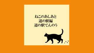 ねこのあしあと 道の駅編【道の駅てんのう】