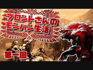 ブロントさんのモンハン生活・天衣最見(RISE)第1回