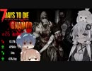 【7daystodie】感染100％から逃げ続けるGNAMod 【49日目BMH。ビル建築現場に突撃！】#26（最終回）