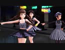 【アイマス】縞々な5人で、いけない○ーダーライン2【MMD】