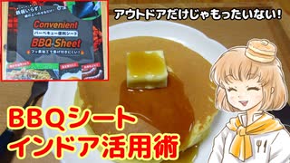 アウトドアだけじゃもったいない！【ダイソーＢＢＱシート】インドア活用術