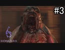 【実況】休日は友人と高潔にバイオハザード6　part3