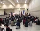 バイオリン即興ライブ。　同人即売会アフターにて。131104_紅魔館TeaParty in福岡ライブ
