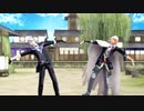 【MMD刀剣乱舞】きょうもハレバレ 【伯仲/お着替え有】