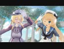 【rayMMD】 ジャーヴィスとプリンツオイゲン【Drop Pop Candy】