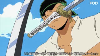 ワンピース イーストブルー編 7 壮絶決闘 剣豪ゾロvs曲芸のカバジ ニコニコ動画