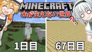 【Minecraft】木が生えない世界で100日間サバイバル！#10【ゆっくり実況】【100days】