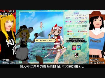 東方虹龍洞ハードノーコンティニュークリアの解説っぽい動画　前編