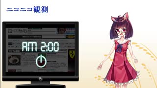 【AIきりたん】ニコニコ観測(ββ)を歌ってもらった