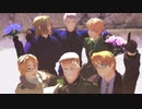 【APヘタリアMMD】ゴーストルール【仏英米加独普】