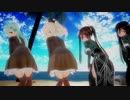 【艦これMMD】航空巡洋艦+1で爆乳戦隊パイレンジャー【残念なCeVIOカバー】