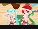 【MMD】パラレリズム恋心【重音テト　初音ミク　TAKASHI】