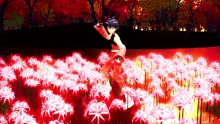 【MMDモデル配布】ナイフを振るう練習【朱鷺田和武_陽炎】