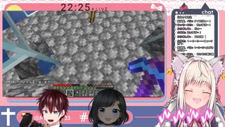 【切り抜き/Vtuber】Minecraftでキボウノハナー【春霞みぃな/ゆめみうつつ/宇佐神コーキ】