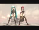 【MMD】らぶ式ルカKKC＆らぶ式ミクKKCで『ハイファイレイヴァー』