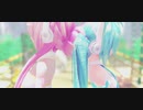 【MMD】初音ミク・巡音ルカで愛Ｄee
