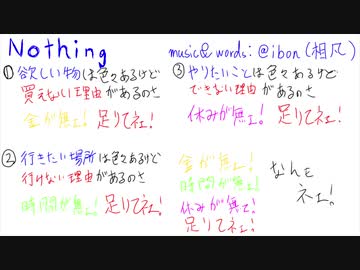 【結月ゆかり】Nothing【オリジナル】