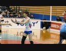 【バレーボール】PFU 狩野舞子 vs 岡山 その3