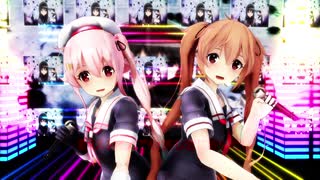 【MMD】艦これ(村雨・春雨）で、魔法少女まどか☆マギカ【Magia 】