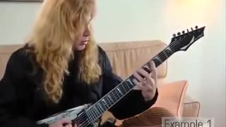 Dave Mustaine - Holy Wars Guitar Lesson