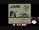 【ゆっくり実況】Finポケモン初代ピカチュウ版をバタフリー単騎でクリア
