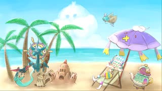 あの妹ちゃんが、ポケモン実況動画のためにまた絵を描いてくれました。