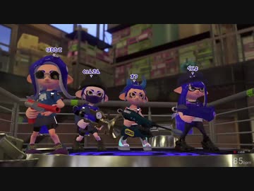 【ガチホコ】赤ザップ練習する男【splatoon2】