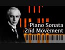 【バルトーク】ピアノソナタ - 第2楽章 - Sz.80【Synthesia/Piano Sonata 2nd Mov./Bartok/ピアノ】