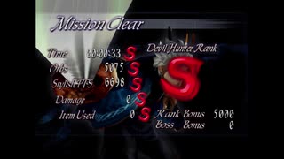 【TAS】【Devil May Cry 3】mission 2 (Vergil Must Die)【PC版】