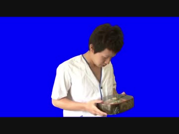 何かを見つけるいなり男BB