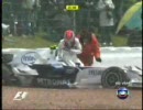 2008 F1世界選手権イギリスGP 決勝 クビサリタイヤ・ニコ接触