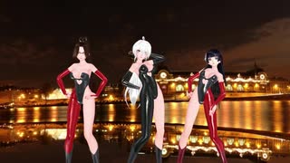 【MMD】KARA- STEP 【Kayo,Siz,Mai】