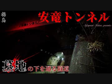 【心霊】トンネルの上に墓地がある!?割とよくある噂の安竜トンネル【ゲッティ】