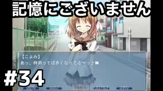 【記憶にございません】NOeSIS-嘘を吐いた記憶の物語-　＃34