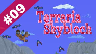【Terraria】Skyblockで遊ぼう-スライムジェムは美味しい可燃物- part.9【ゆっくり実況】