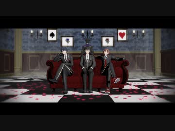 【MMD】監督生とマブ2人でREVOLVER【ツイステ】