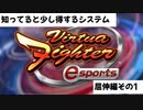 【VFes】バーチャファイターの屈伸についてその1