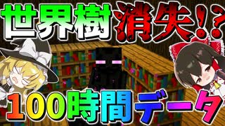 【マイクラ】エンダーマンに変身して100日間サバイバル生活してみた結果⁉22日~37日目【マインクラフト 】【100Days】【ゆっくり実況】