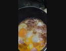 飯テロ　ただ焼いてるだけ