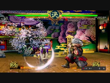サムライスピリッツ 鈍足覇王丸が真っ二つ！（シリーズ401!)