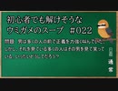 【ウミガメのスープ】　初心者でも解けそうなウミガメのスープ　【水平思考クイズ】　#022　「笑われる正義」