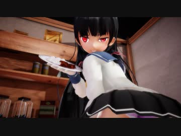 【艦これMMD】こっち向いて磯風さん【MiluMMD】