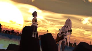 【MMDホロライブ】カタオモイ(Aimer) / 夏色まつり  歌ってみたより