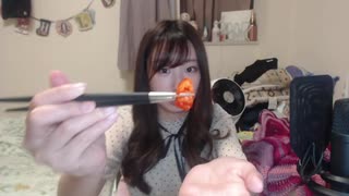 カクテキを食べるりなもい 2021年6月