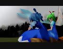 東方MMD　大妖精とチルノ