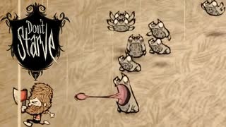 ビーバー男、食人ガエルに拠点を占拠される【Don't_Starve】#6